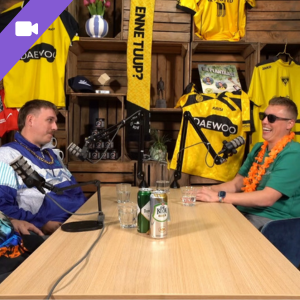 Kirchroa Tropical en Peter Nauts in de podcast studio